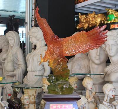 鵬程萬里，雄鷹展翅——老鷹工藝品創(chuàng)意擺件 大氣寓意，匠心之禮